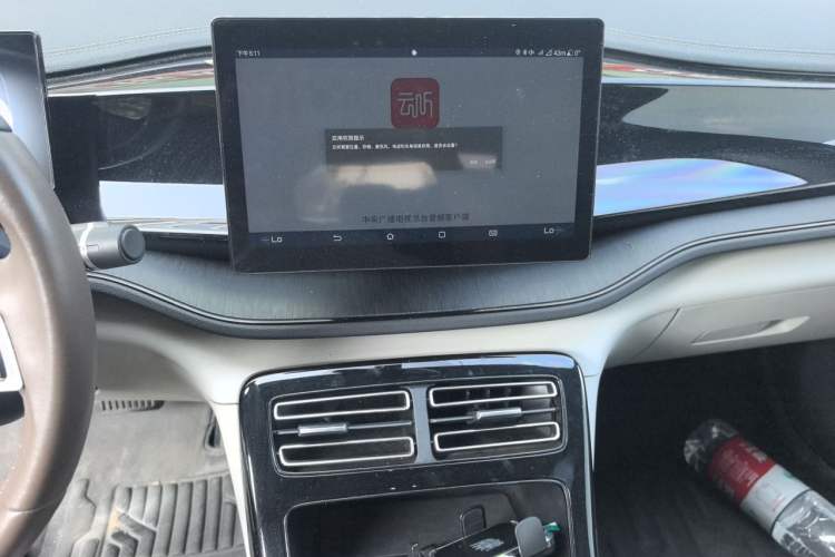 Used BYD Qin PLUS 2024 HONOR Edition DM-i 55KM Leading Model Audio And AC Panel