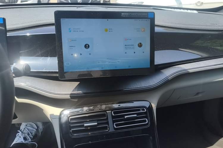 Used BYD Qin PLUS 2024 HONOR Edition DM-i 55KM Leading Model Audio And AC Panel