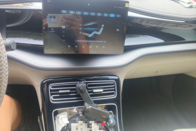 Used BYD Qin PLUS 2024 HONOR Edition DM-i 120KM Leading Model Audio And AC Panel