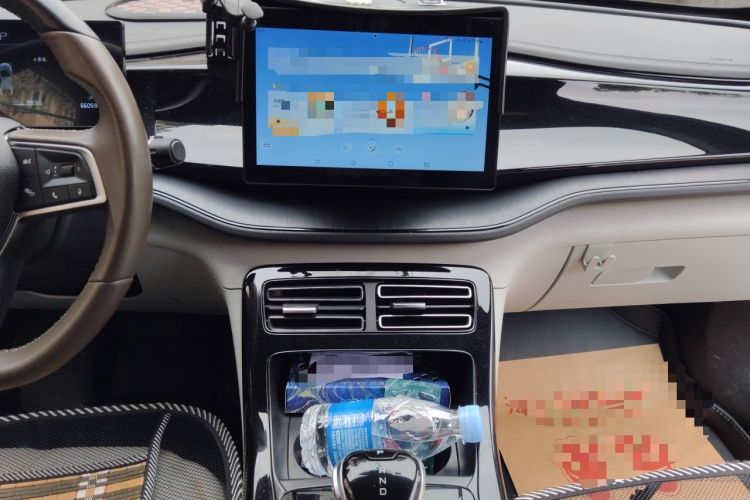 Used BYD Qin PLUS 2024 HONOR Edition DM-i 55KM Leading Model Audio And AC Panel