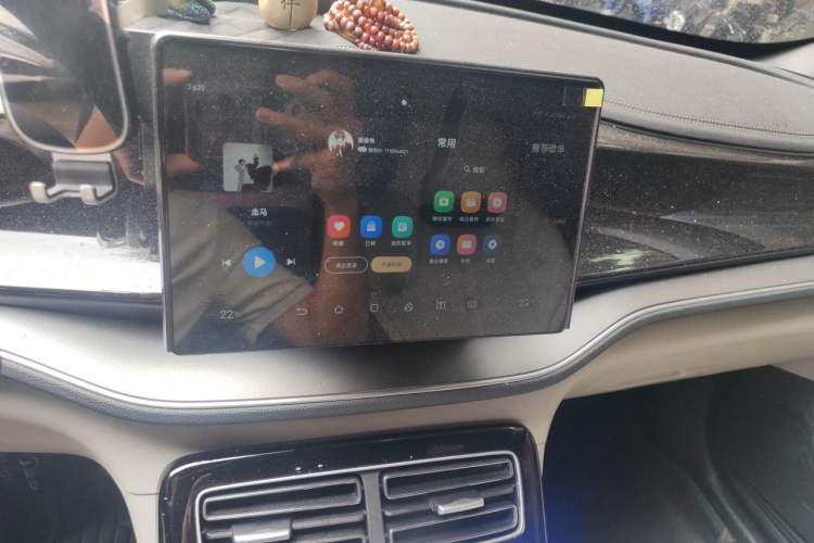 Used BYD Qin PLUS 2024 Honor Edition EV 510KM Leading Model Audio And AC Panel