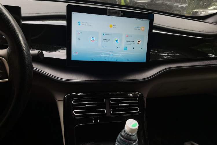 Used BYD Qin PLUS 2024 HONOR Edition DM-i 55KM Leading Model Audio And AC Panel