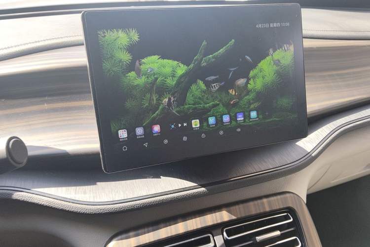 Used BYD Qin PLUS 2024 HONOR Edition DM-i 55KM Leading Model Audio And AC Panel