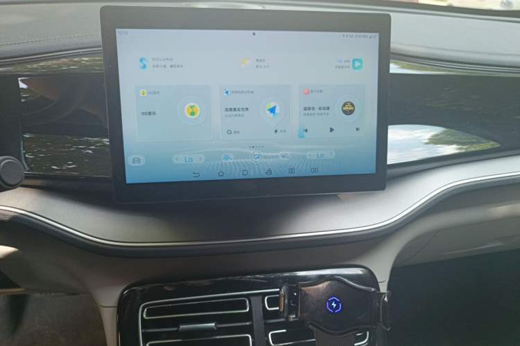 Used BYD Qin PLUS 2024 Honor Edition EV 510KM Beyond Model Audio And AC Panel