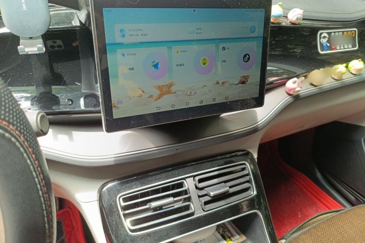 Used BYD Qin PLUS 2024 Honor Edition EV 510KM Leading Model Audio And AC Panel