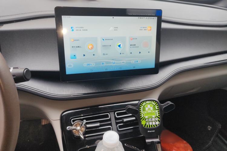 Used BYD Qin PLUS 2024 HONOR Edition DM-i 55KM Leading Model Audio And AC Panel