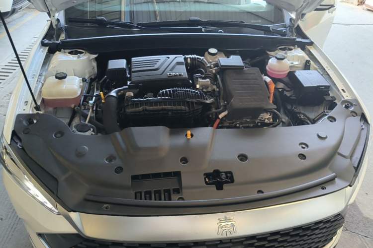 Used BYD Qin PLUS 2024 HONOR Edition DM-i 55KM Leading Model Engine Bay