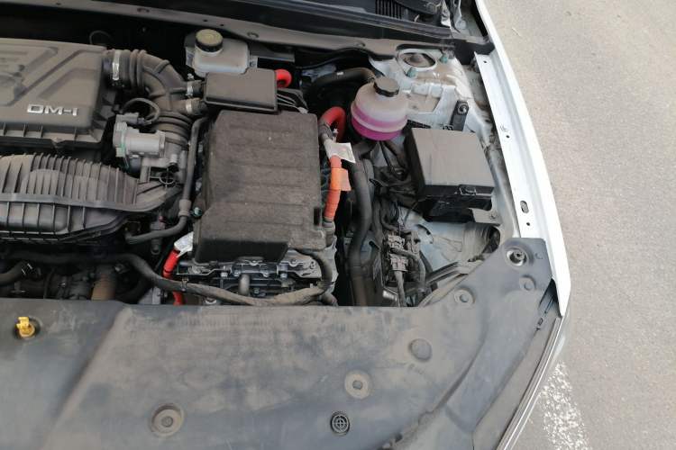 Used BYD Qin PLUS 2024 HONOR Edition DM-i 55KM Leading Model Engine Bay Left
