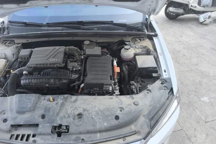 Used BYD Qin PLUS 2024 HONOR Edition DM-i 55KM Leading Model Engine Bay Left