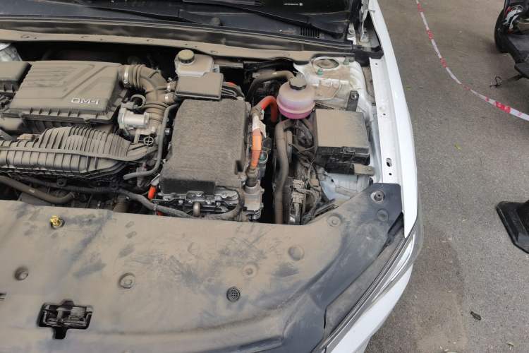 Used BYD Qin PLUS 2024 HONOR Edition DM-i 55KM Leading Model Engine Bay Left