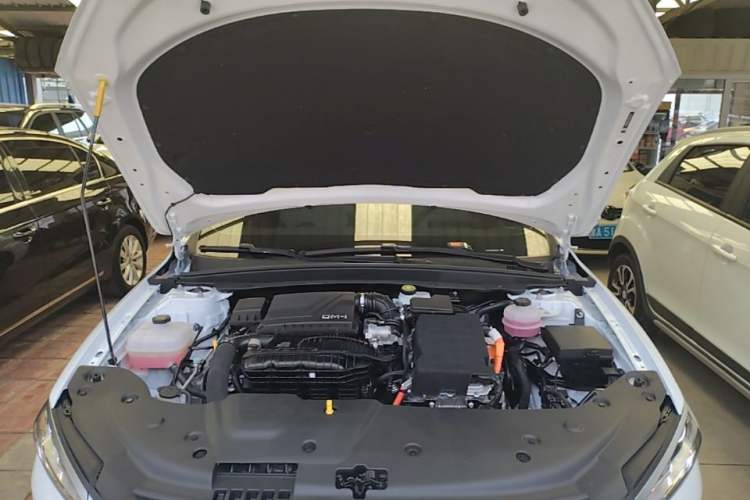 Used BYD Qin PLUS 2024 HONOR Edition DM-i 55KM Leading Model Engine Bay