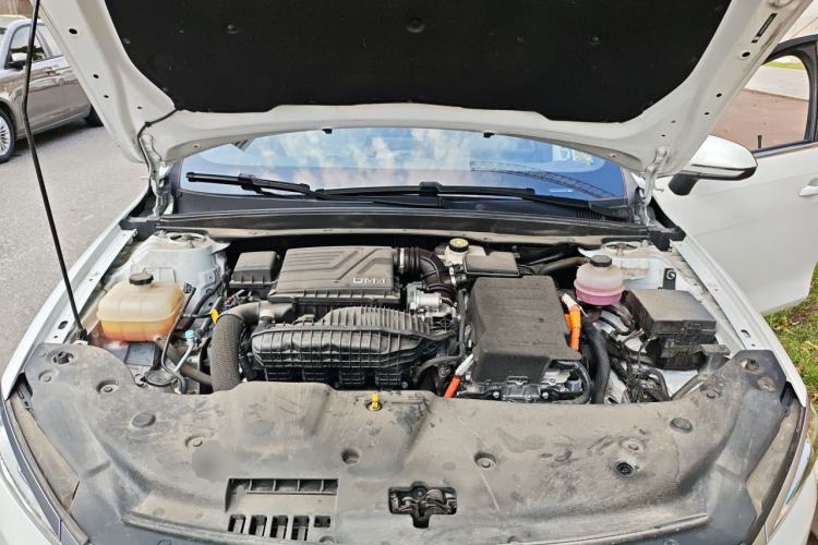 Used BYD Qin PLUS 2024 HONOR Edition DM-i 55KM Leading Model Engine Bay