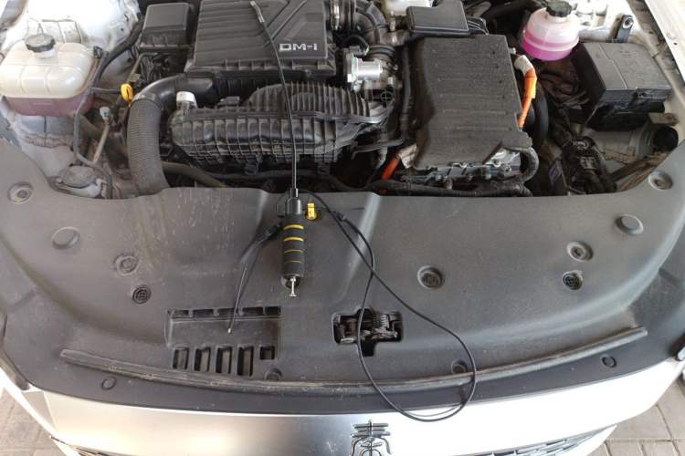 Used BYD Qin PLUS 2024 HONOR Edition DM-i 55KM Leading Model Engine Bay