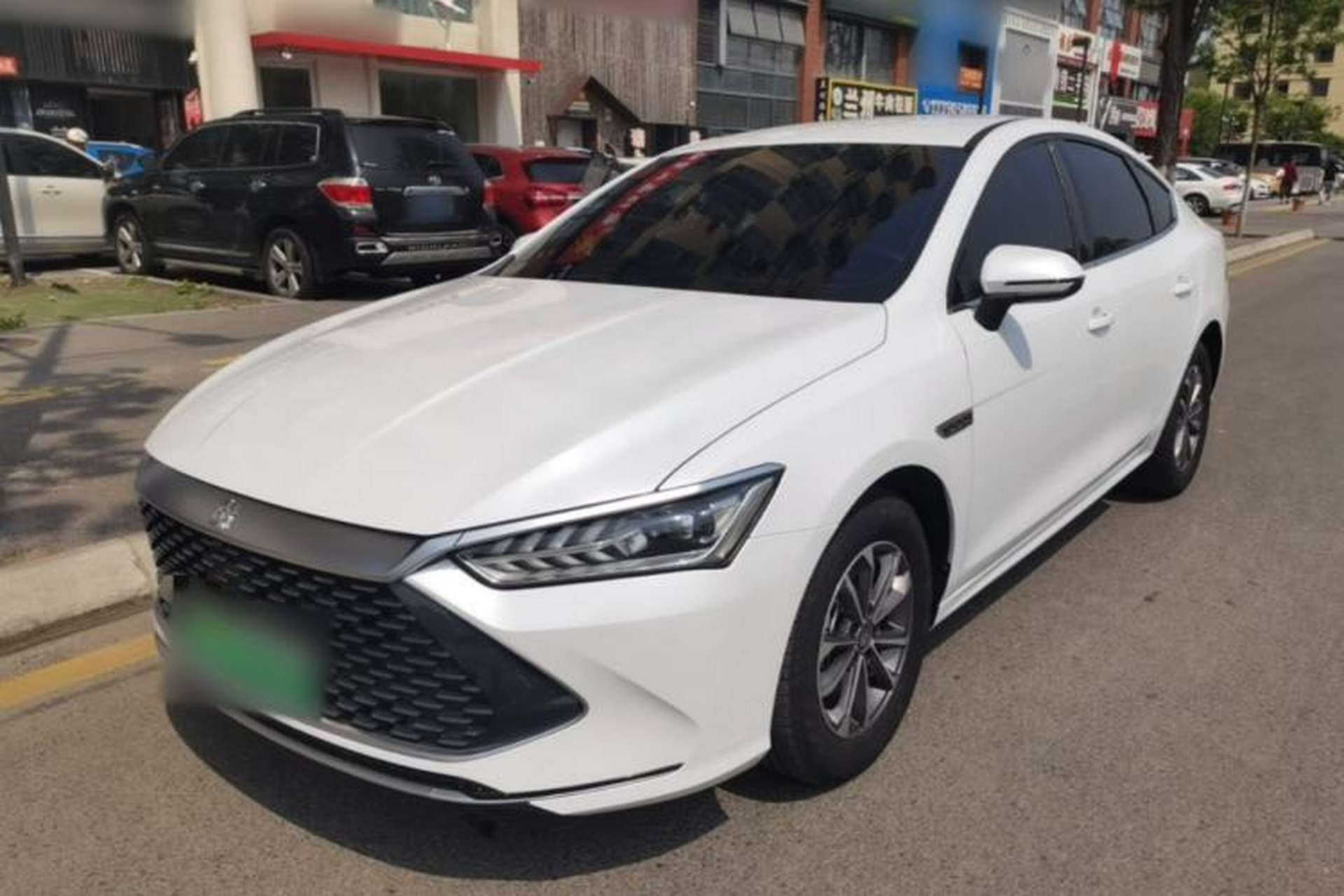 Used BYD Qin PLUS 2024 HONOR Edition DM-i 55KM Leading Model Front Left 45 Deg