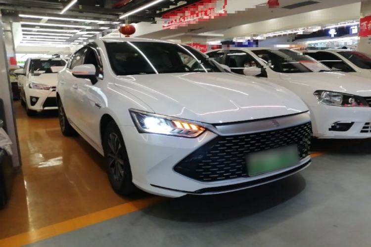 Used BYD Qin PLUS 2024 HONOR Edition DM-i 55KM Leading Model Front Right 45 Deg