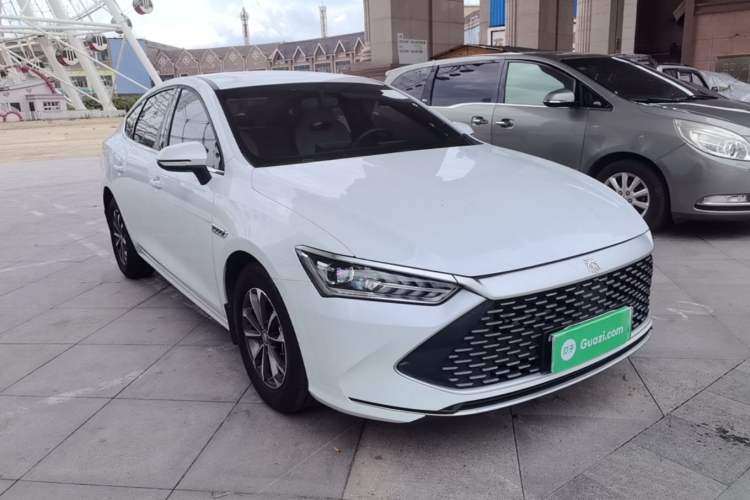 Used BYD Qin PLUS 2024 HONOR Edition DM-i 55KM Leading Model Front Right 45 Deg