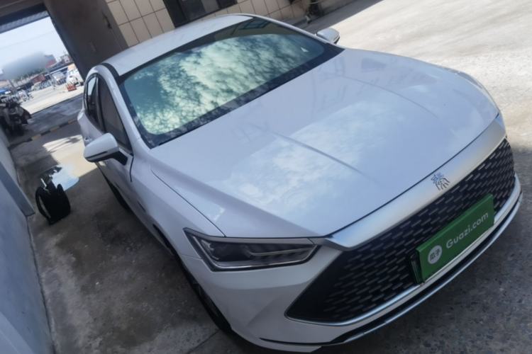 Used BYD Qin PLUS 2024 HONOR Edition DM-i 55KM Leading Model Front Right 45 Deg