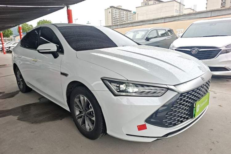 Used BYD Qin PLUS 2024 HONOR Edition DM-i 55KM Leading Model Front Right 45 Deg