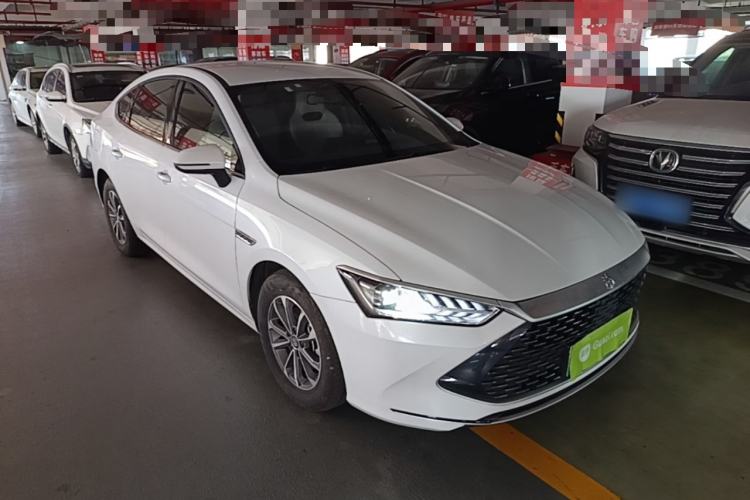 Used BYD Qin PLUS 2024 HONOR Edition DM-i 55KM Leading Model Front Right 45 Deg