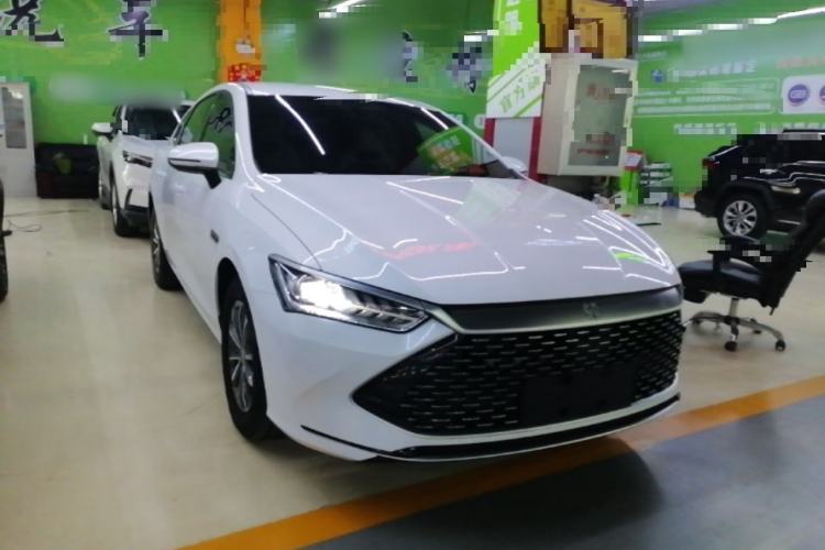 Used BYD Qin PLUS 2024 HONOR Edition DM-i 55KM Leading Model Front Right 45 Deg