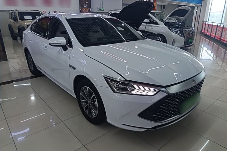 Used BYD Qin PLUS 2024 HONOR Edition DM-i 55KM Leading Model Front Right 45 Deg