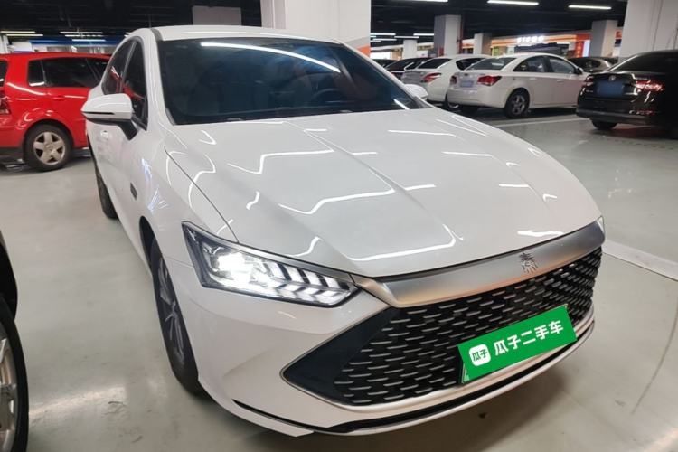Used BYD Qin PLUS 2024 HONOR Edition DM-i 55KM Leading Model Front Right 45 Deg
