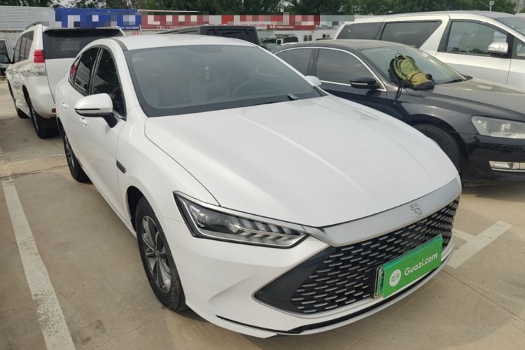 Used BYD Qin PLUS 2024 HONOR Edition DM-i 55KM Leading Model Front Right 45 Deg