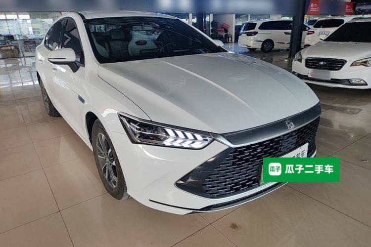 Used BYD Qin PLUS 2024 HONOR Edition DM-i 55KM Leading Model Front Right 45 Deg
