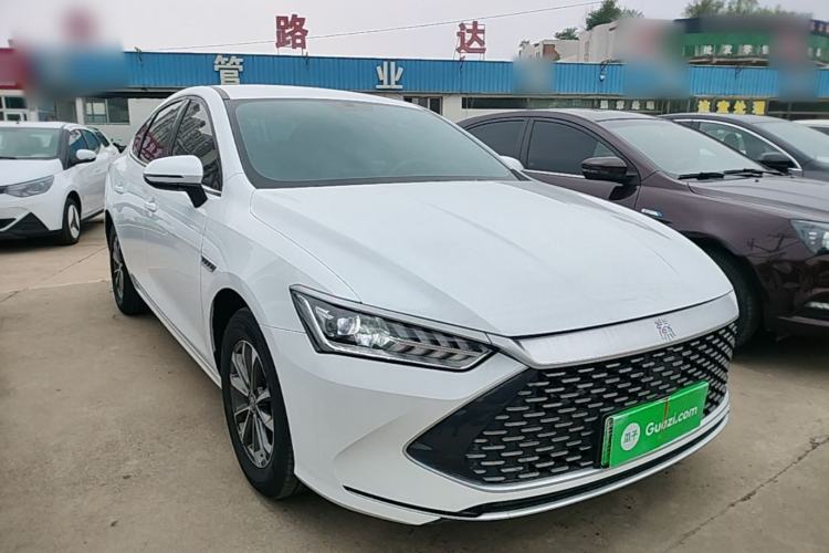 Used BYD Qin PLUS 2024 HONOR Edition DM-i 55KM Leading Model Front Right 45 Deg
