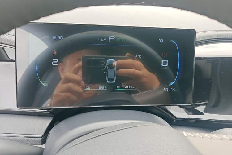 Used BYD Qin PLUS 2024 HONOR Edition DM-i 55KM Leading Model Instrument Cluster