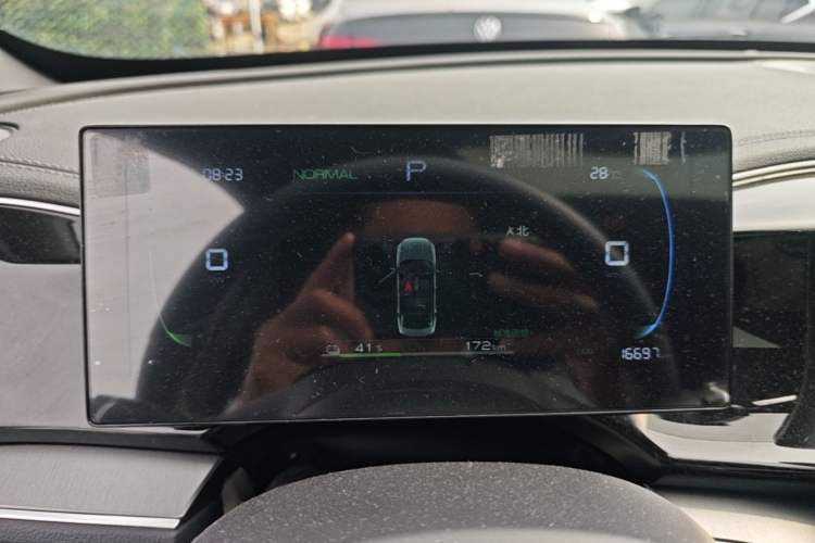 Used BYD Qin PLUS 2024 Honor Edition EV 420KM Beyond Model Instrument Cluster