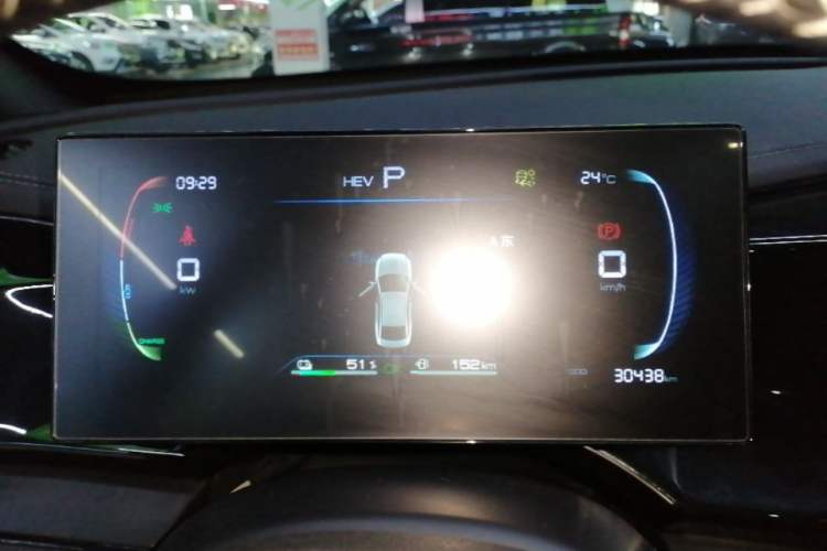 Used BYD Qin PLUS 2024 HONOR Edition DM-i 55KM Leading Model Instrument Cluster