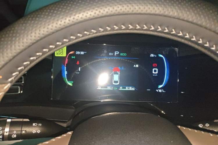 Used BYD Qin PLUS 2024 HONOR Edition DM-i 55KM Leading Model Instrument Cluster