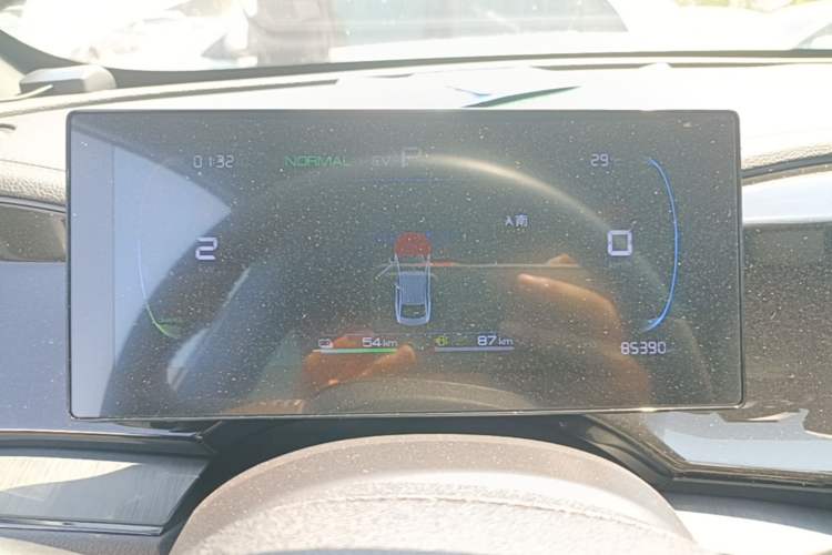 Used BYD Qin PLUS 2024 HONOR Edition DM-i 55KM Leading Model Instrument Cluster
