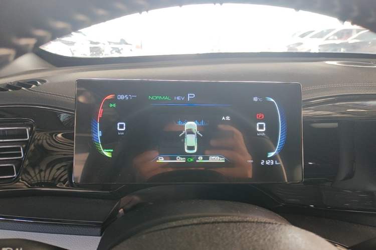 Used BYD Qin PLUS 2024 HONOR Edition DM-i 55KM Leading Model Instrument Cluster