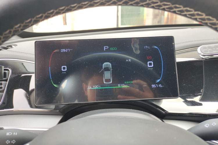 Used BYD Qin PLUS 2024 Honor Edition EV 510KM Leading Model Instrument Cluster