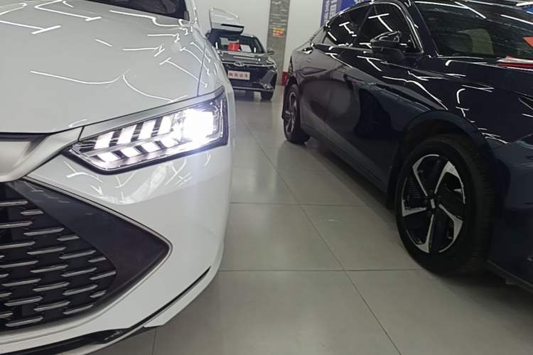 Used BYD Qin PLUS 2024 HONOR Edition DM-i 55KM Beyond Model Left Front Headlight