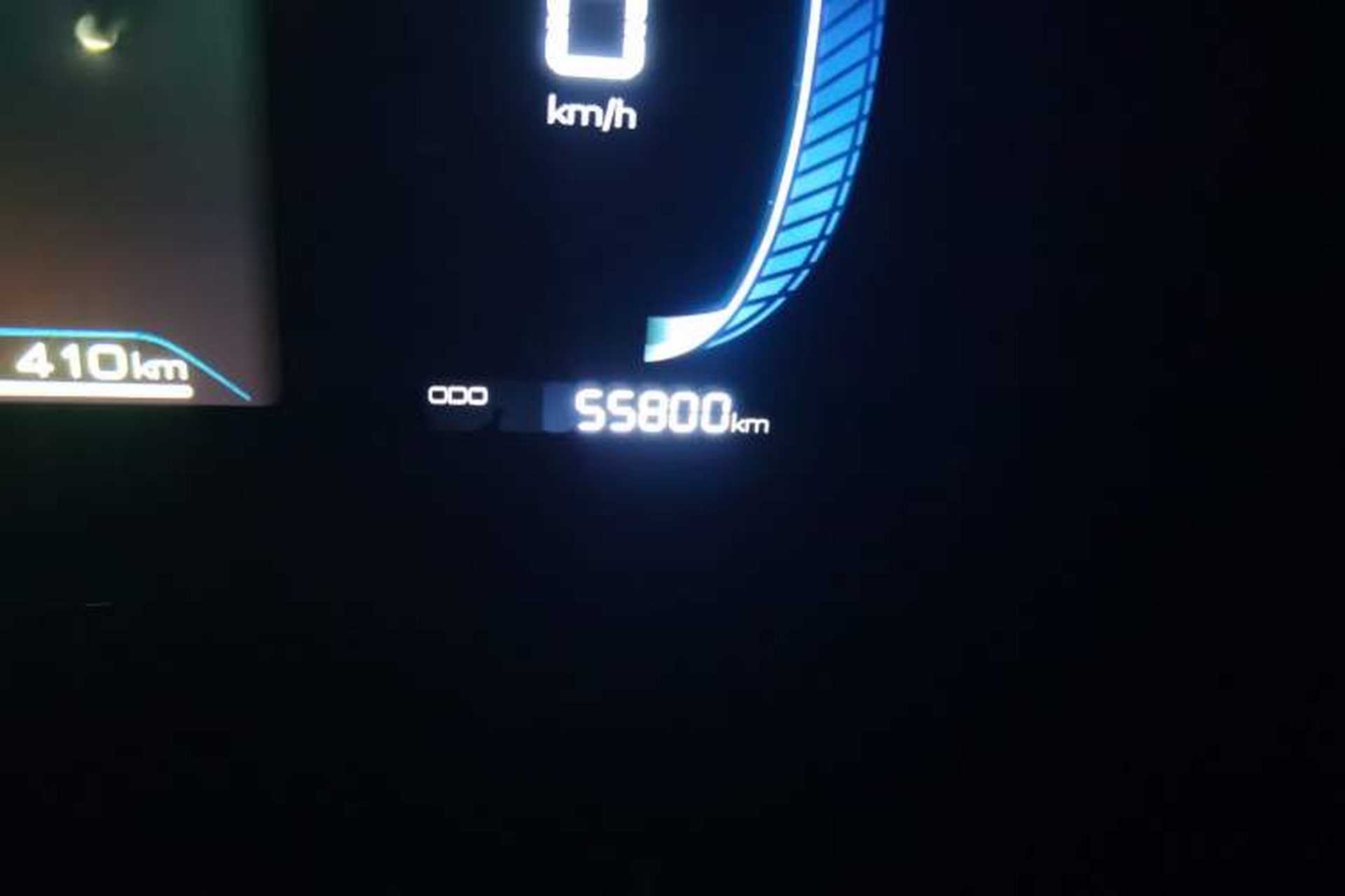 Used BYD Qin PLUS 2024 HONOR Edition DM-i 55KM Leading Model Odometer Close Up