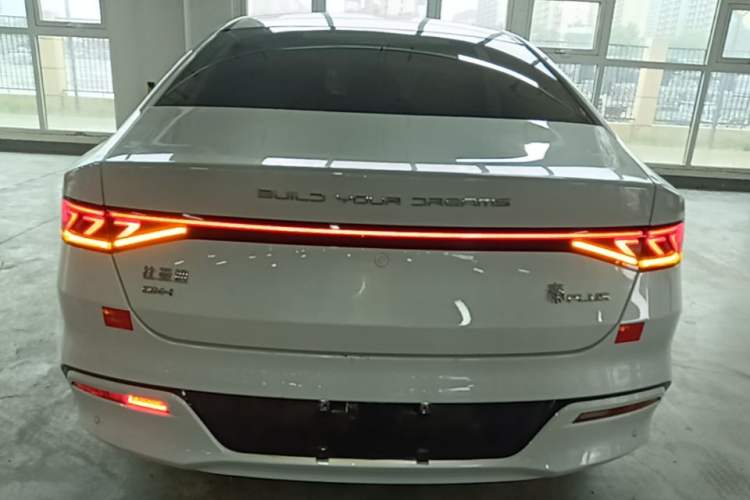 Used BYD Qin PLUS 2024 HONOR Edition DM-i 55KM Leading Model Rear