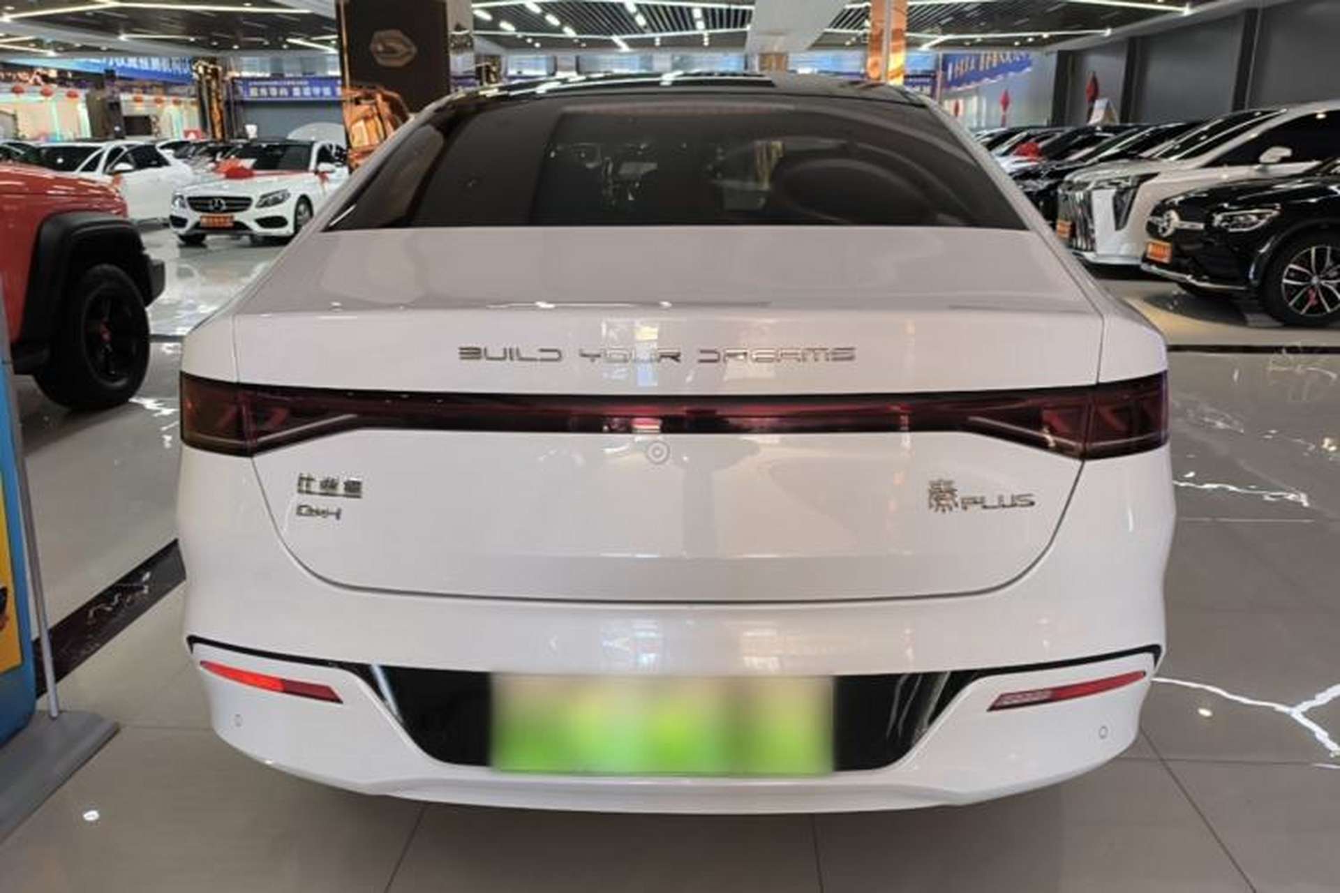 Used BYD Qin PLUS 2024 HONOR Edition DM-i 55KM Leading Model Rear