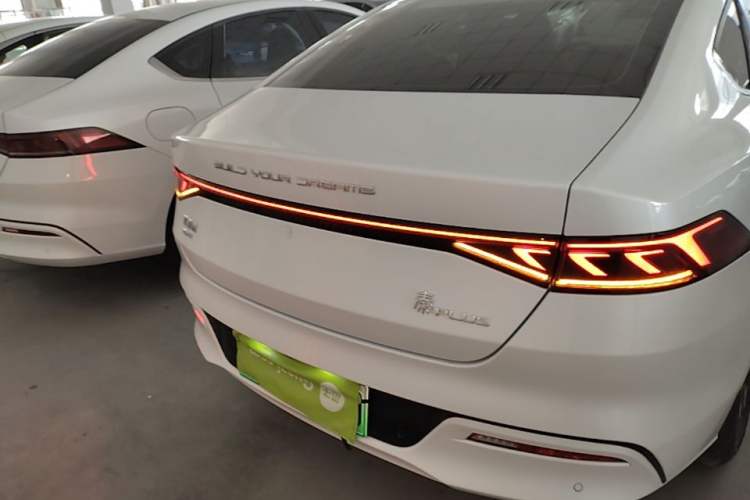 Used BYD Qin PLUS 2024 HONOR Edition DM-i 55KM Leading Model Rear