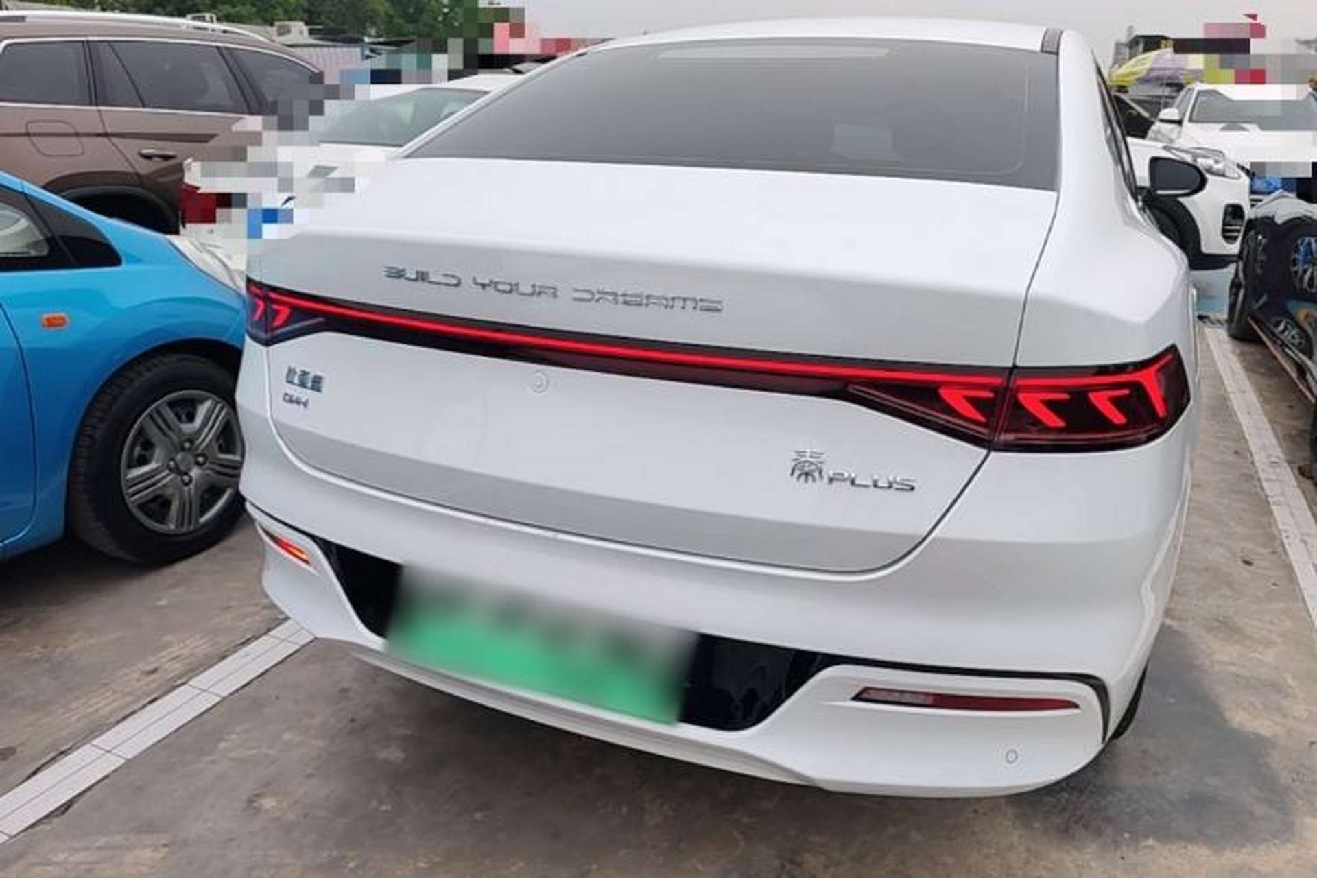 Used BYD Qin PLUS 2024 HONOR Edition DM-i 55KM Leading Model Rear