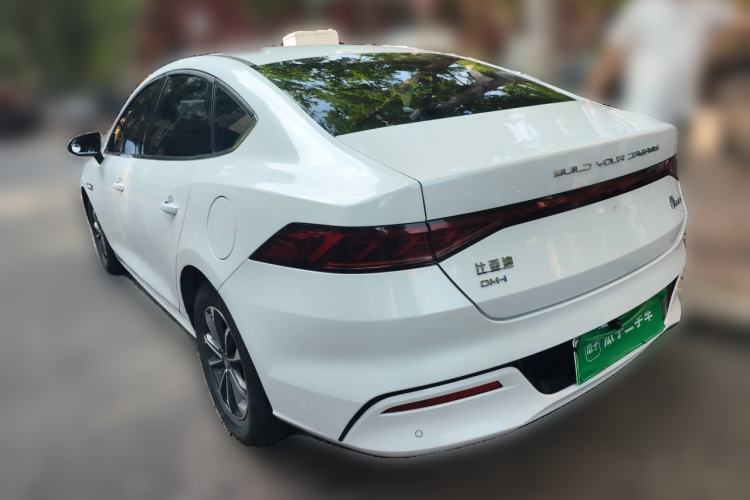 Used BYD Qin PLUS 2024 HONOR Edition DM-i 55KM Beyond Model Rear Left 45 Deg