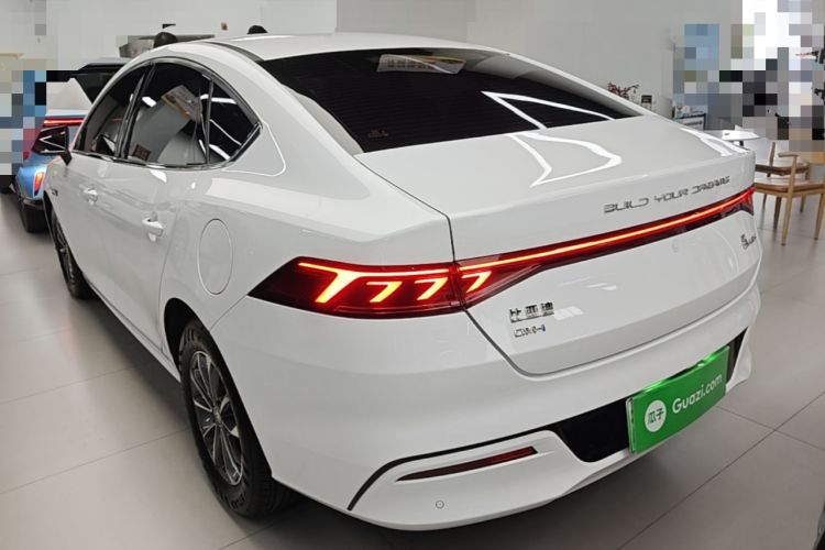 Used BYD Qin PLUS 2024 HONOR Edition DM-i 55KM Leading Model Rear Left 45 Deg