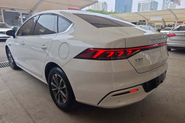 Used BYD Qin PLUS 2024 HONOR Edition DM-i 55KM Leading Model Rear Left 45 Deg