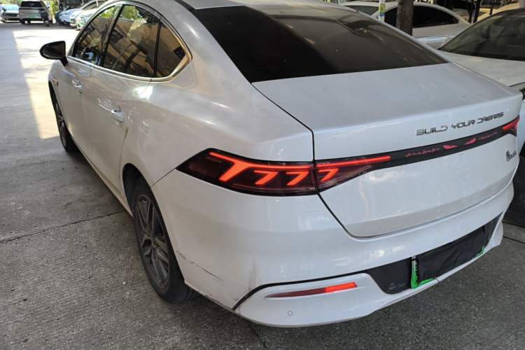 Used BYD Qin PLUS 2024 Honor Edition EV 420KM Beyond Model Rear Left 45 Deg