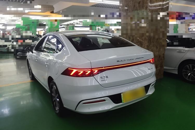 Used BYD Qin PLUS 2024 HONOR Edition DM-i 55KM Leading Model Rear Left 45 Deg