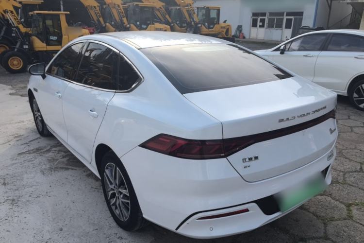 Used BYD Qin PLUS 2024 Honor Edition EV 510KM Leading Model Rear Left 45 Deg