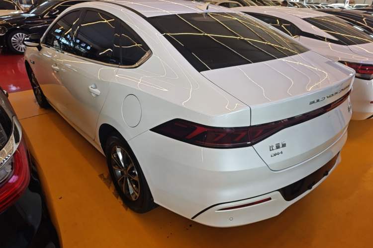 Used BYD Qin PLUS 2024 HONOR Edition DM-i 55KM Leading Model Rear Left 45 Deg