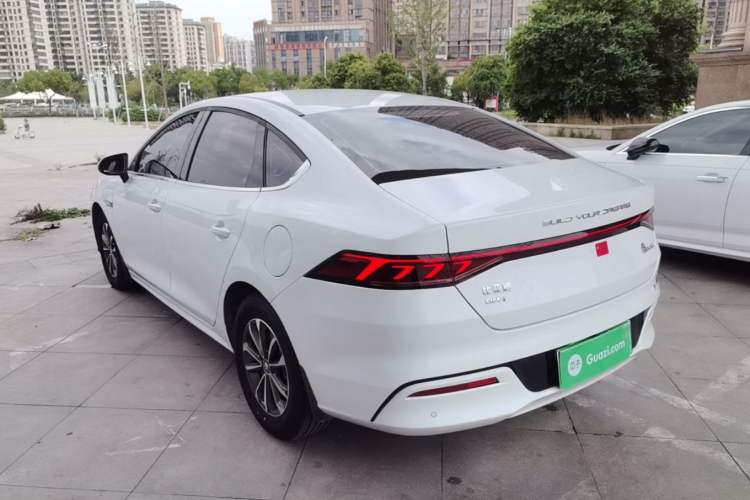 Used BYD Qin PLUS 2024 HONOR Edition DM-i 55KM Leading Model Rear Left 45 Deg